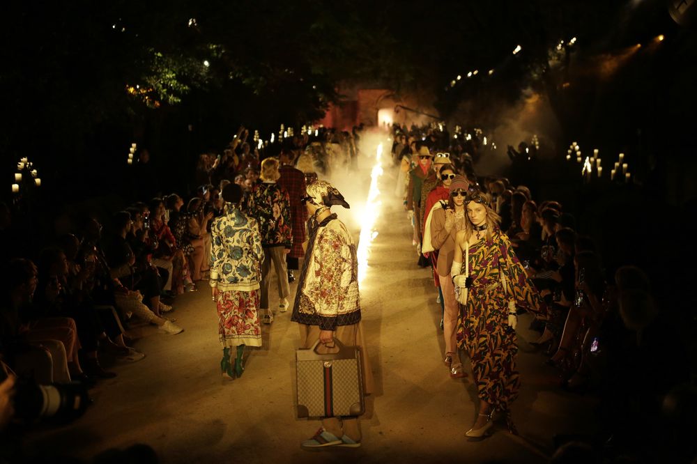 Colección Gucci Cruise 2019. (Foto: AP)