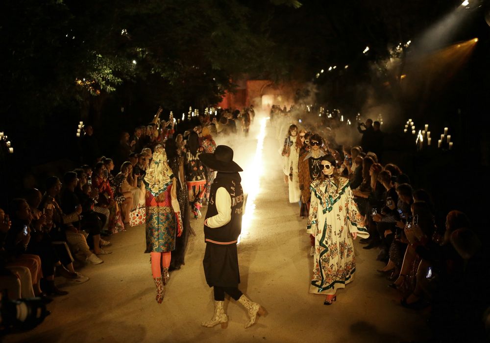Colección Gucci Cruise 2019. (Foto: AP)