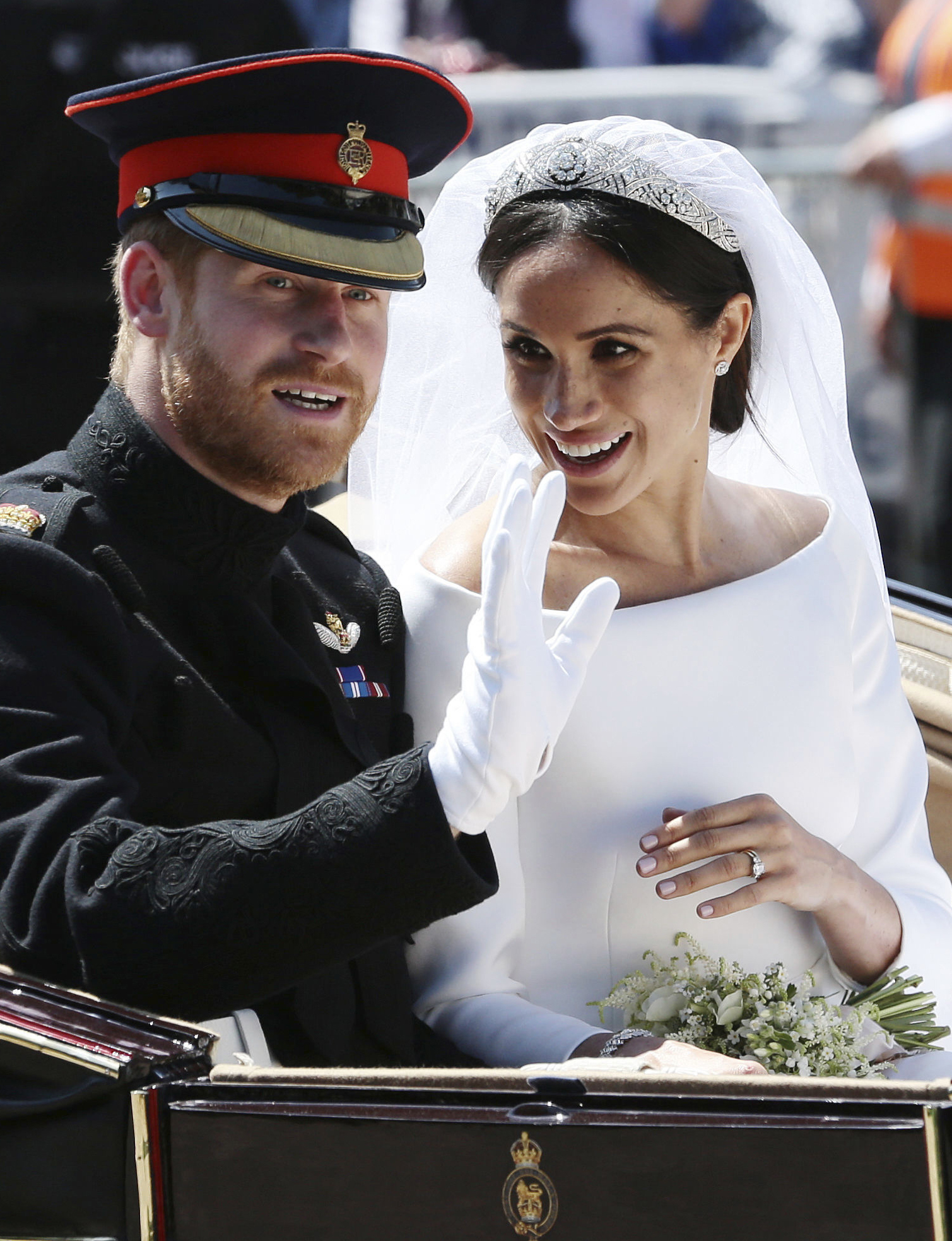 Meghan y Harry contrajeron nupcias el 19 de mayo de 2019 en un evento que acaparó la atención de millones de personas alrededor del mundo. La ceremonia se llevó a cabo en la Capilla Saint George ante cientos de “royals” y celebridades. (Archivo)