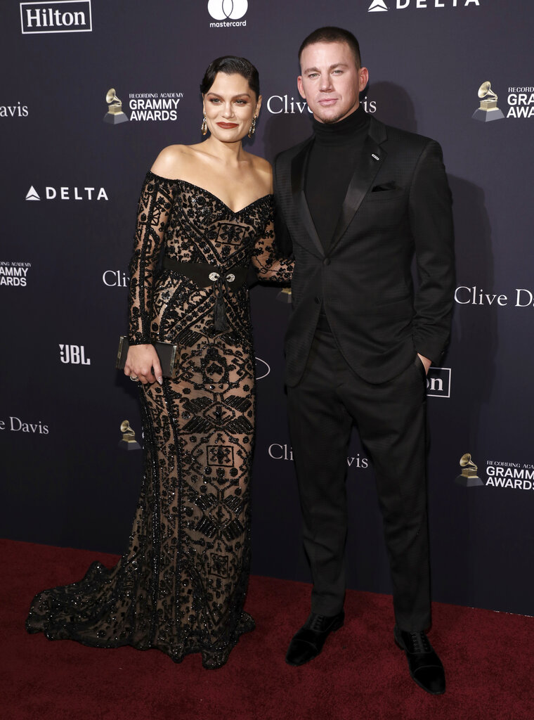 Jessie J y Channing Tatum. (AP)