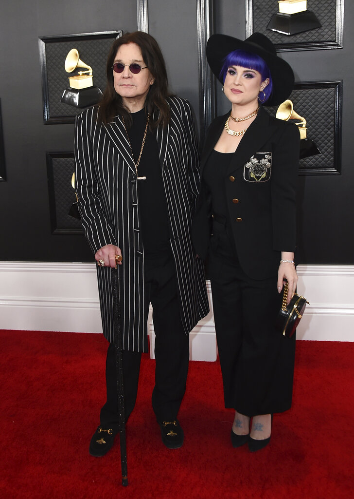 Ozzy Osbourne y Kelly Osbourne. (AP)