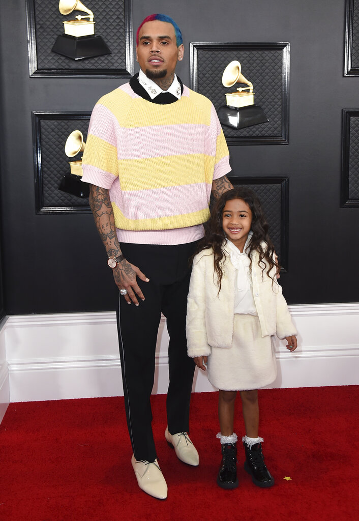 Chris y Royalty Brown. (AP)