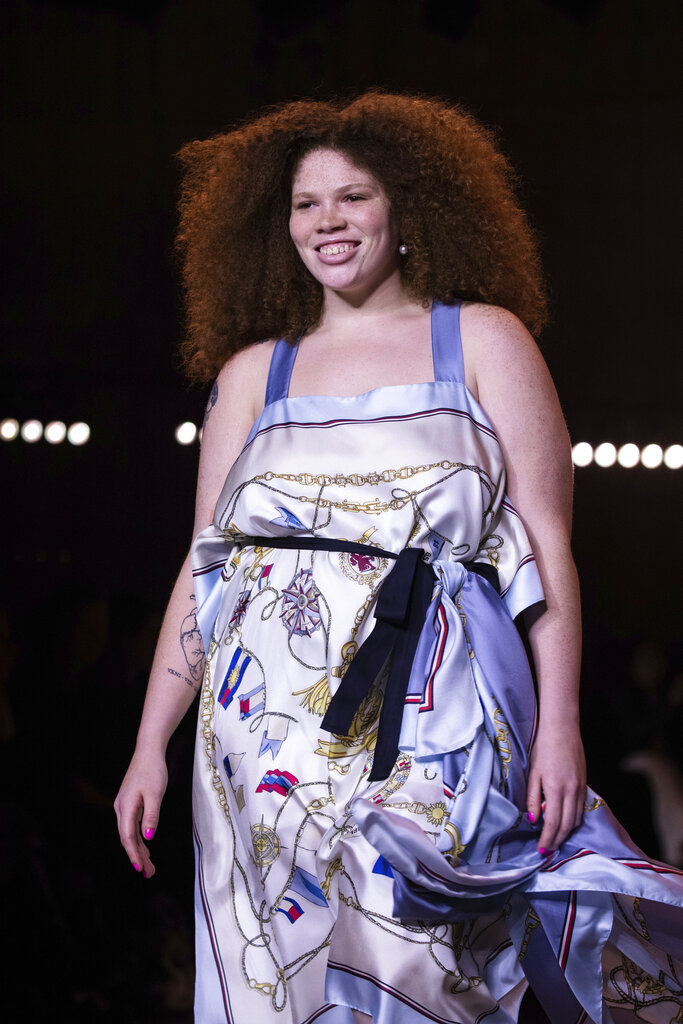 Parte de la colección Otoño-Invierno de Hilfiger. (AP)