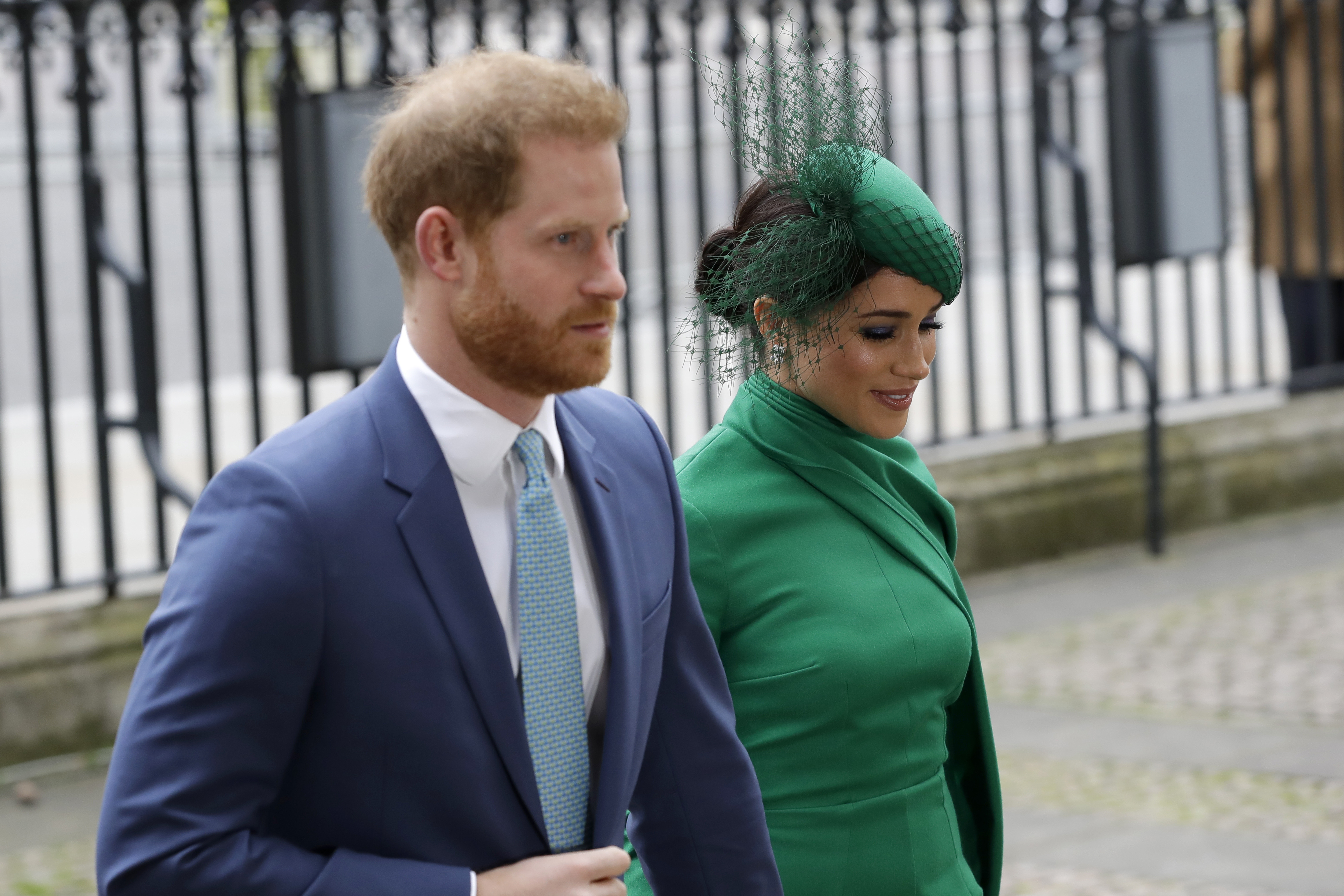 Al evento asistieron los demás miembros de la realeza, incluyendo la reina Elizabeth II. (Phil Harris / Pool via AP)