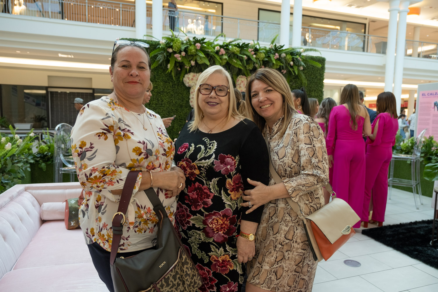 Awilda Meléndez, Maritza Cubián y Christine Franco. Suministrada