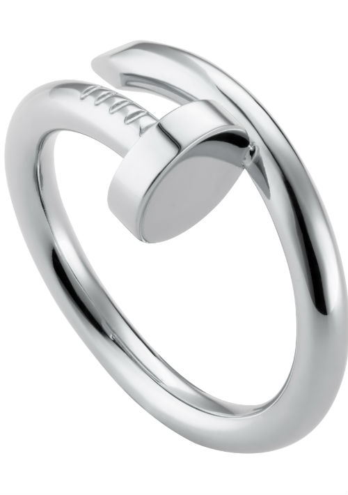 Pulsera “Juste un Clou” en oro blanco de Cartier. (Foto: Suministrada)