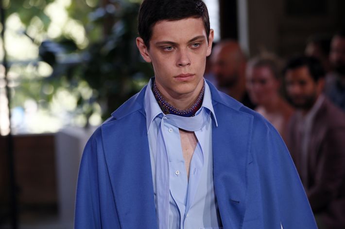 Colección primavera-verano 2018 para hombres de Valentino.