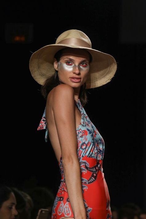 Se presentaron los sombreros estilo Panamá para las colecciones de traje de baño. (Foto: Suministrada)