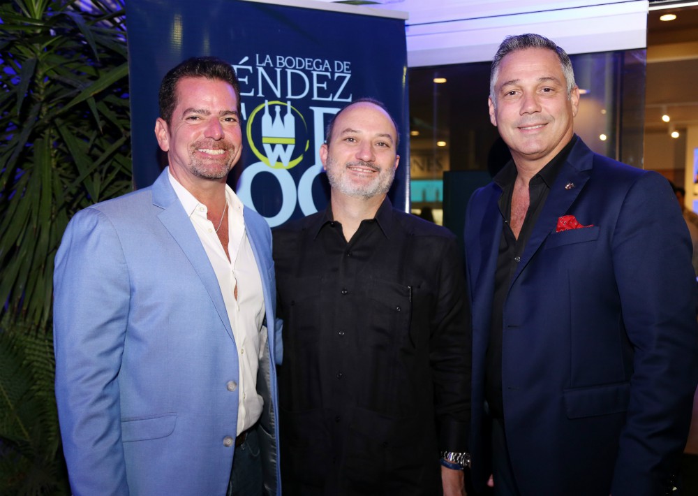 Enrique Anduze, Rafael Álvarez y Sandro Giulimondi. (Suministrada)