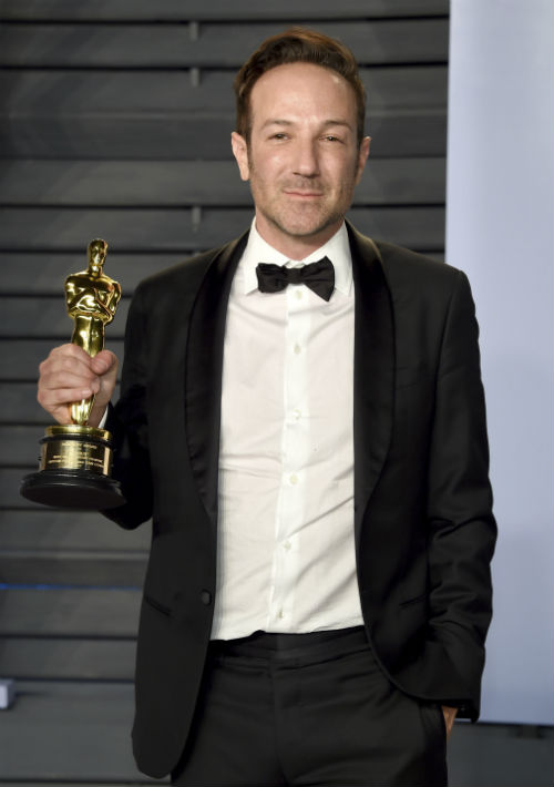 Bryan Fogel, ganador del Óscar al Mejor Documental por "Icarus". (The Associated Press)