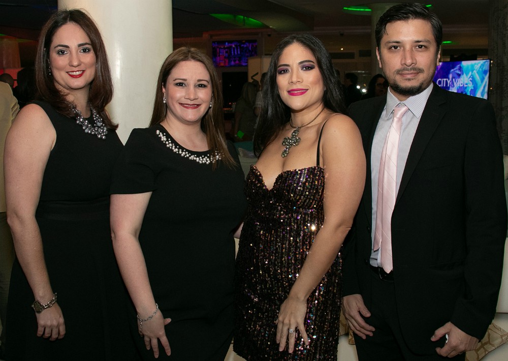 Alexandra Hernández, Janelis Rivera, Waleska Sonera y Christian Carrión. (Foto Suministrada)