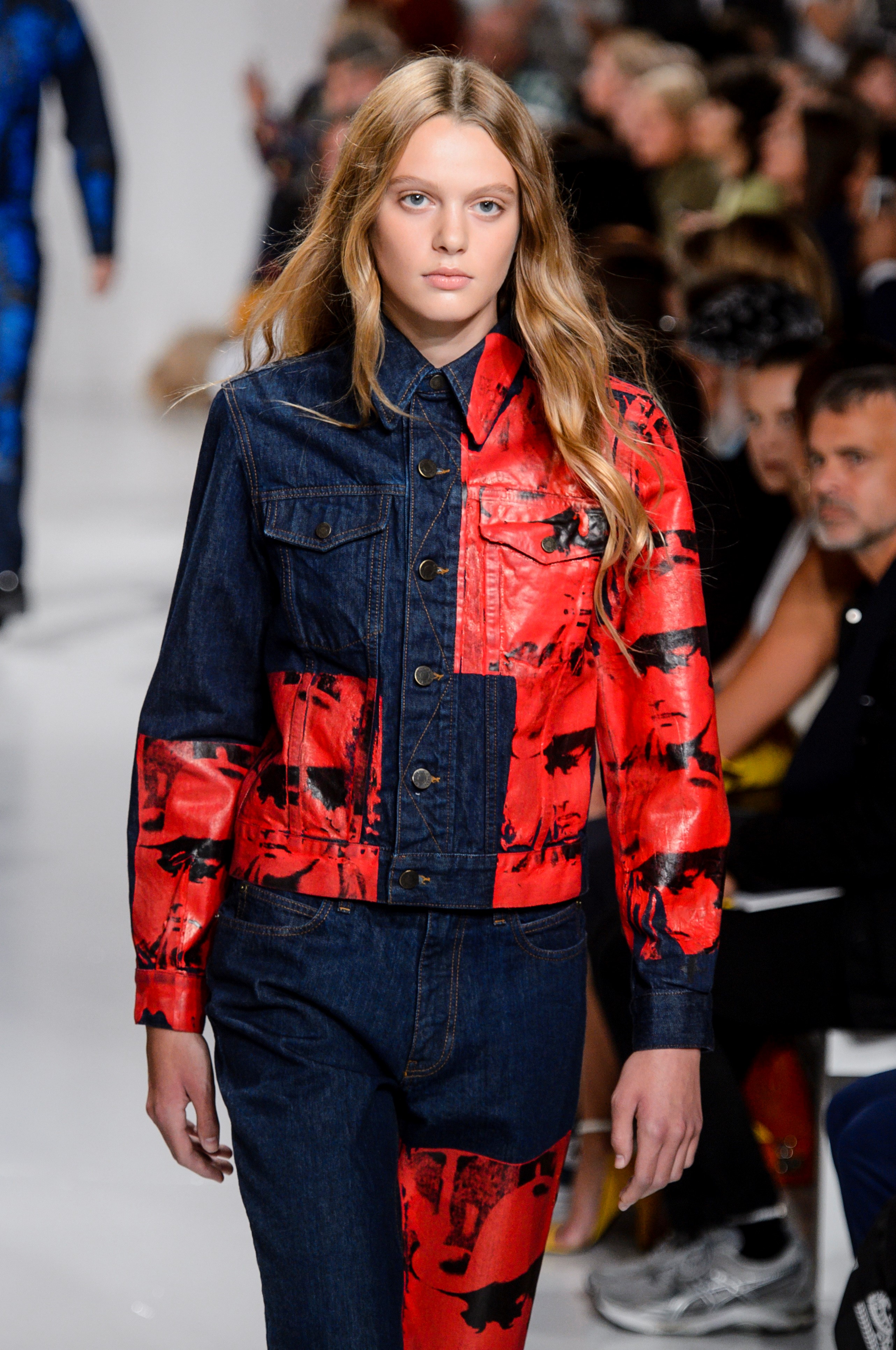 Con tan solo 16 años de edad, la modelo transgénero Ariel Nicholson Murtagh hizo su debut en el NYWF en el desfile de Calvin Klein. (WGSN)