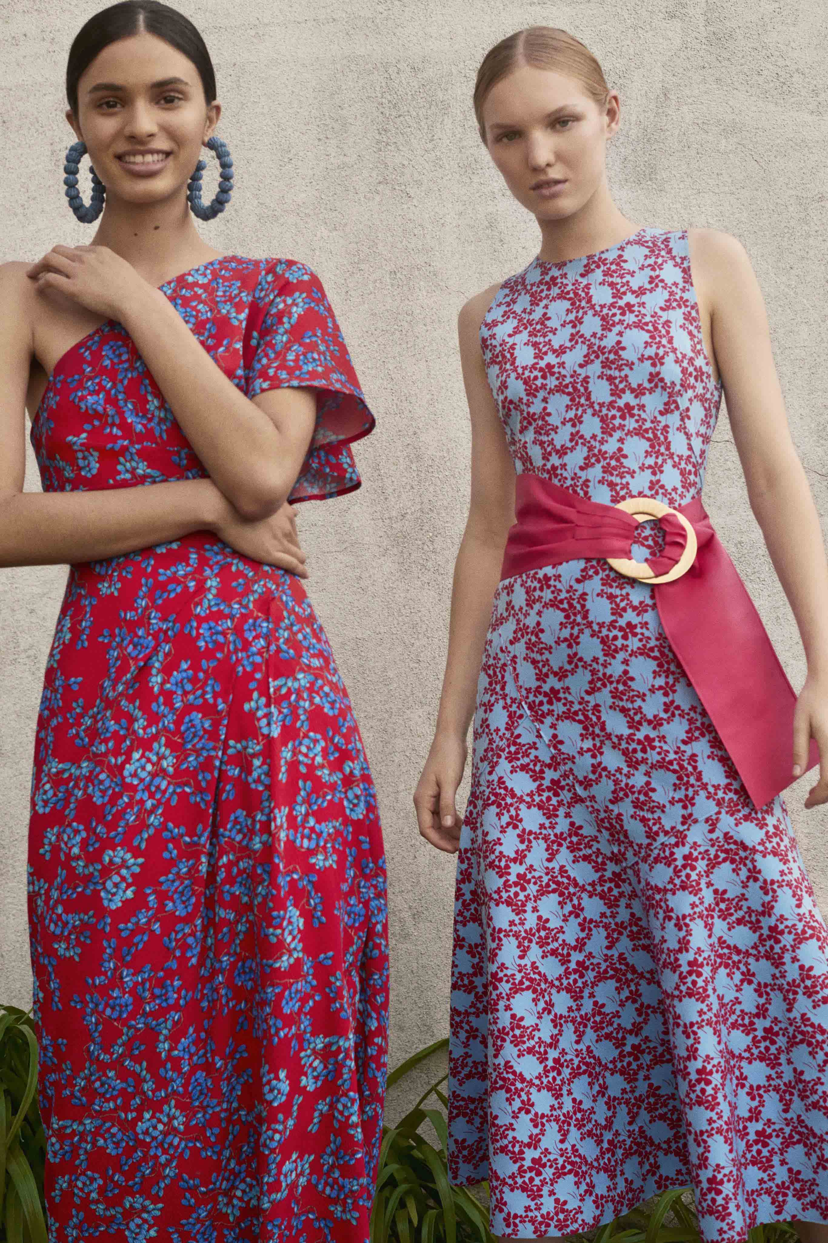 Los tonos morados fueron protagonistas de la colección primavera-verano de Carolina Herrera. Foto: WGSN.