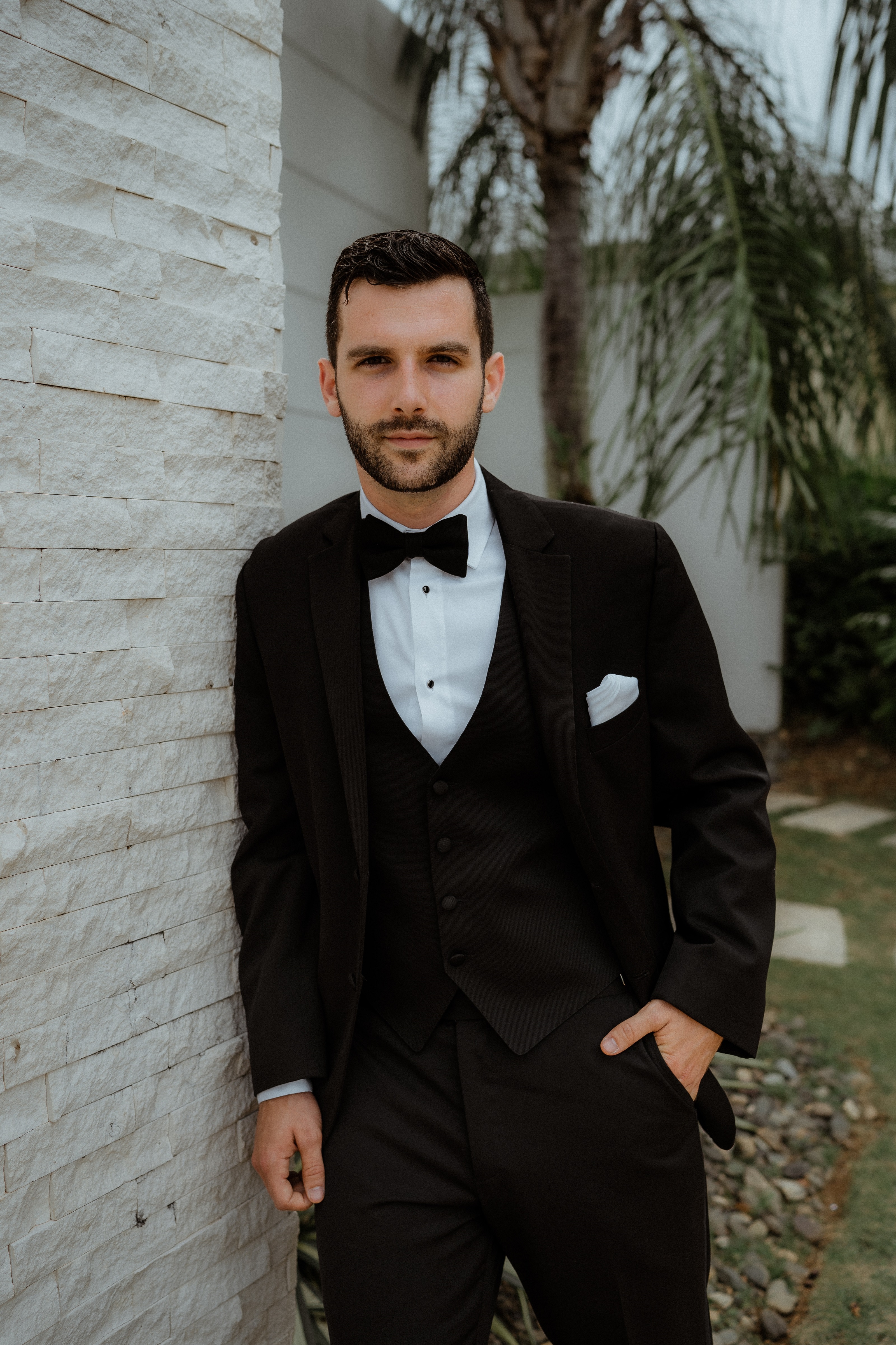 Atuendo del novio: Men’s Warehouse Miami (Foto: Love Bears)