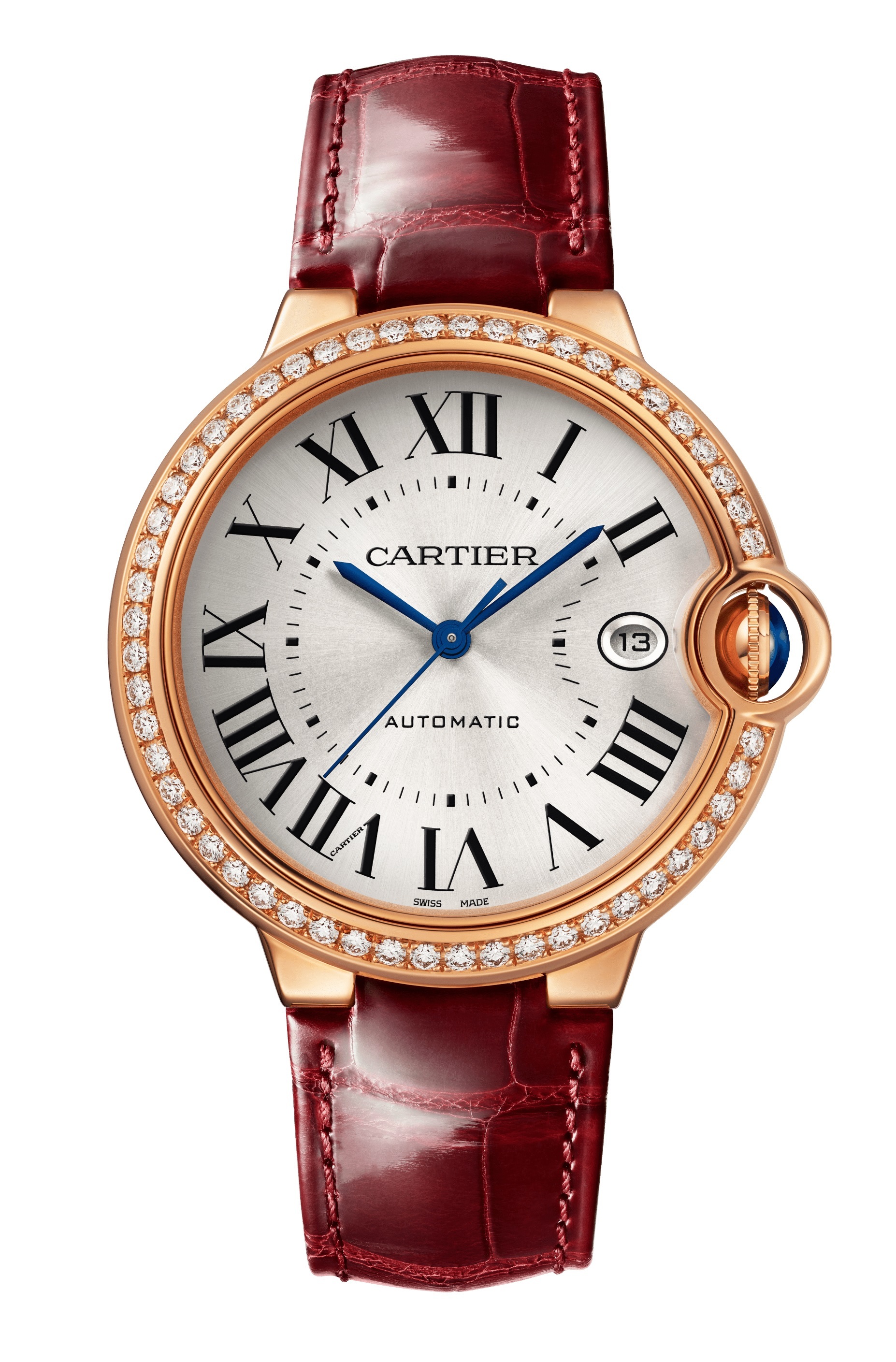 Reloj Ballon Bleu de Cartier, disponible en su tienda en la Avenida Ashford en Condado.