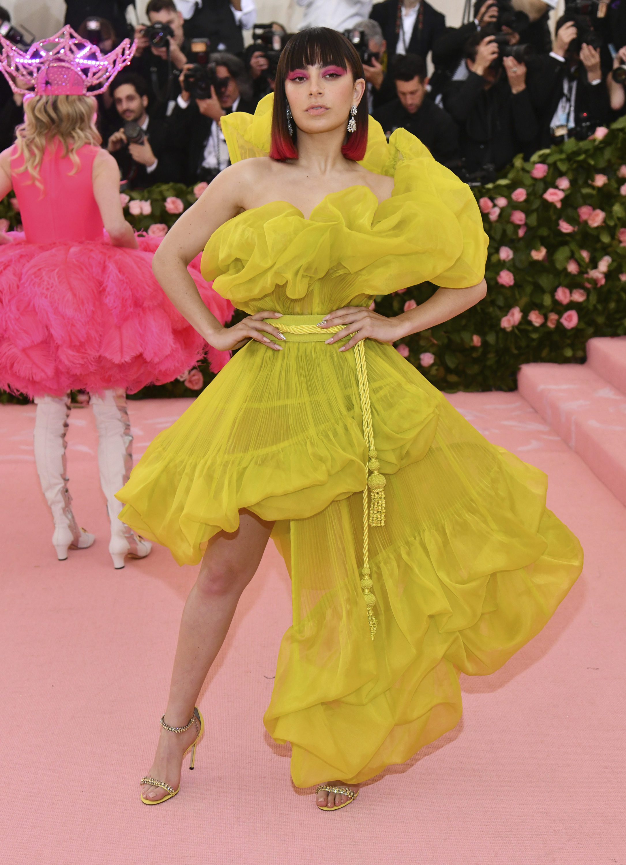 La cantante y compositora inglesa, Charli XCX. (AP)