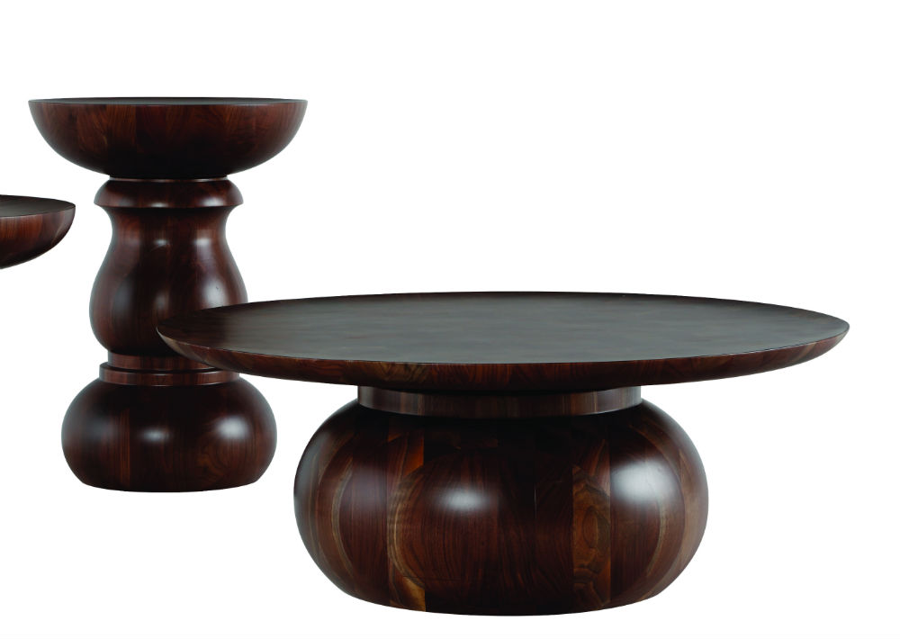 Bases de mesas “Chess” de la colección “Globe Trotter” de Marcel Wanders disponible en Roche Bobois. (Foto: Suministrada)