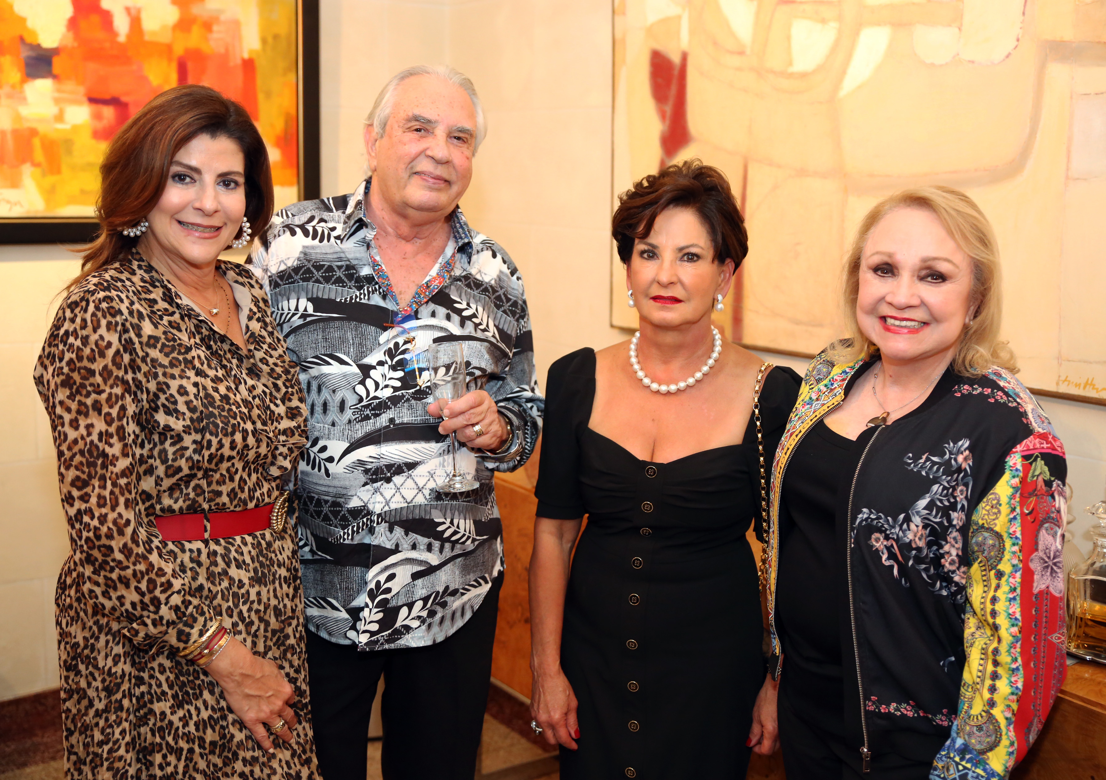 Ileanexis Colón, Kiko Márquez, Anabel Rivera y Milly McCormick. (José. R. Pérez Centeno)