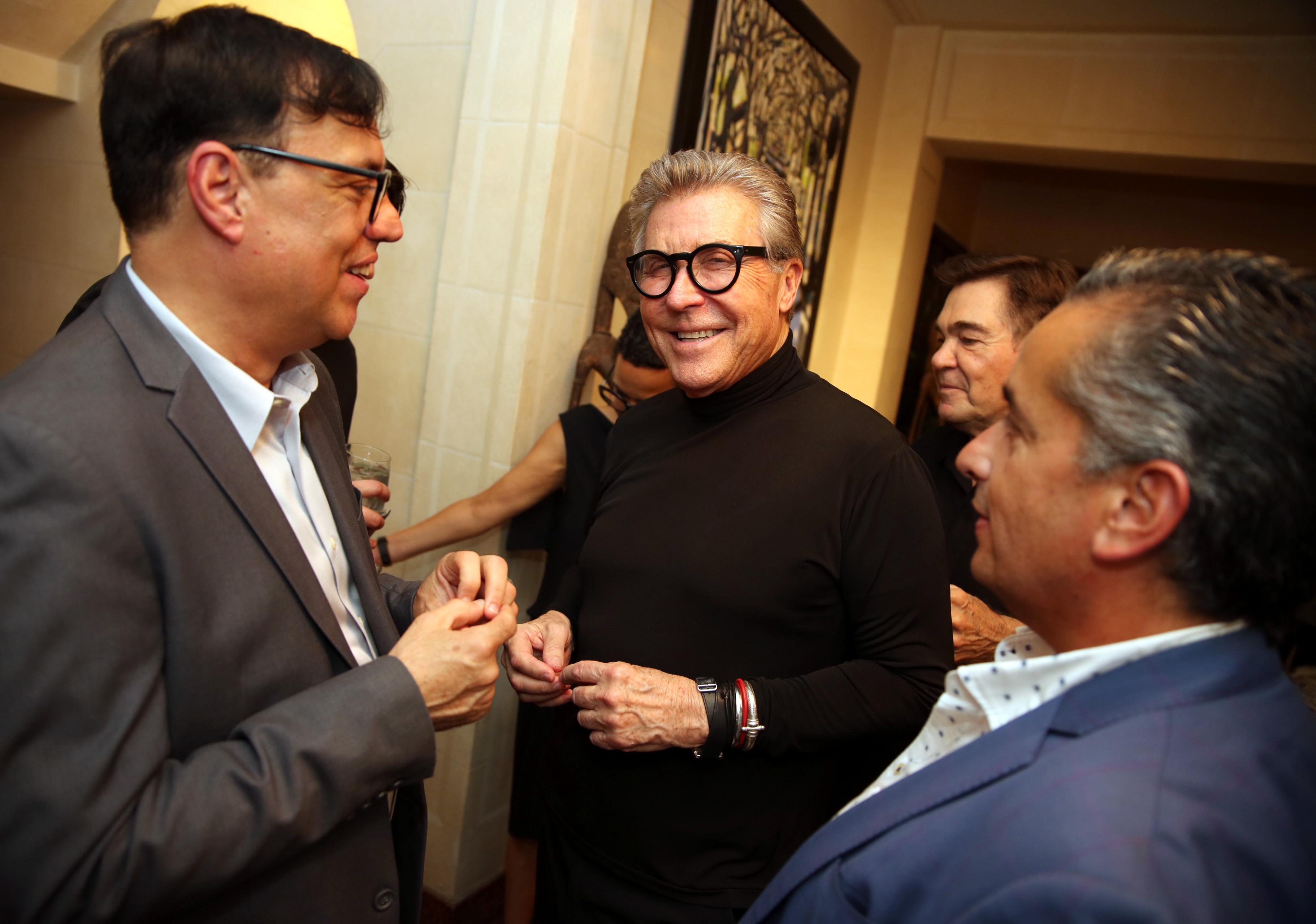 David Méndez, Nono Maldonado y Juan Ernesto Ayala. (José. R. Pérez Centeno)