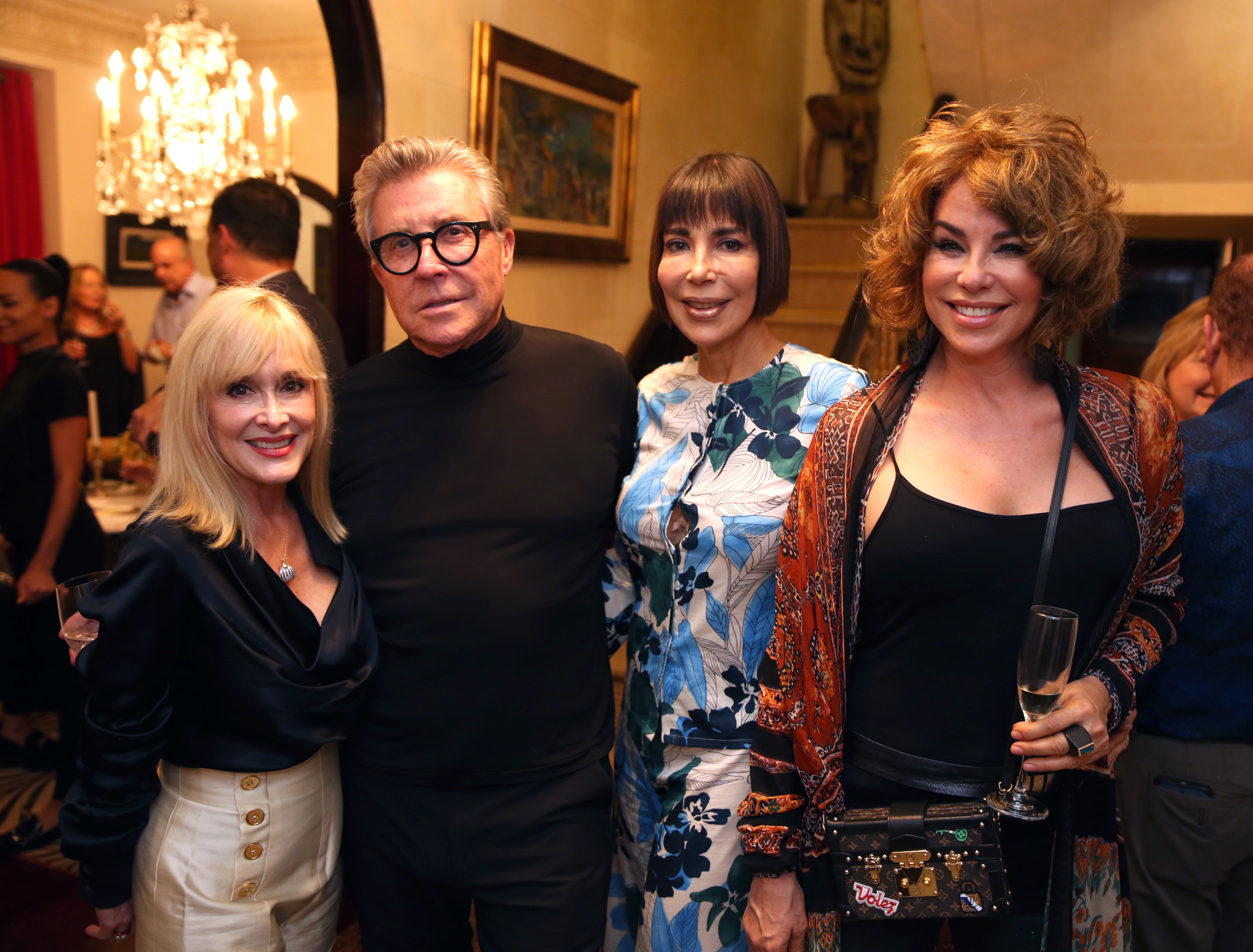 Maria Elena García, Nono Maldonado, Caridad Fernández y Ana Abislaiman. (José. R. Pérez Centeno)