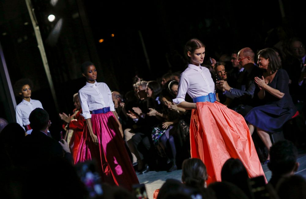 Desfile de Carolina Herrera durante la Semana de la Moda de Nueva York. (Foto: EFE)