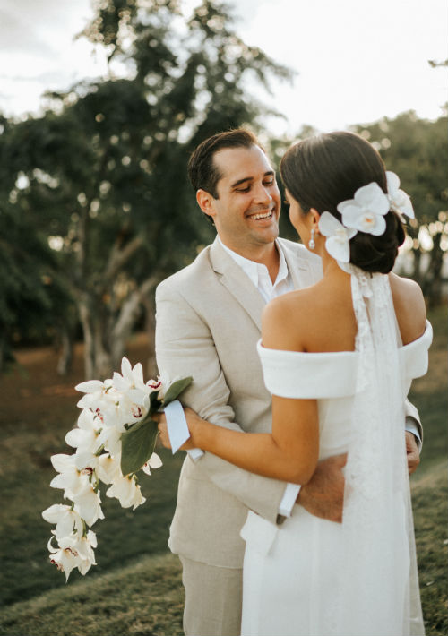 Vestido de la novia Rosa Clará. (Suministrada)
