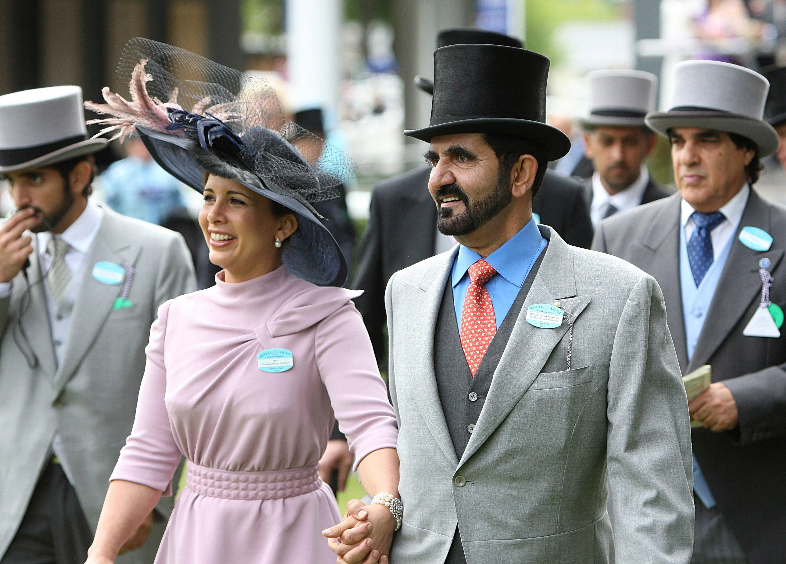 Haya, asidua junto al jeque de las carreras de Ascot (en la foto), es la primera árabe embajadora de buena voluntad de la Organización de las Naciones Unidas desde 2007. (Archivo)