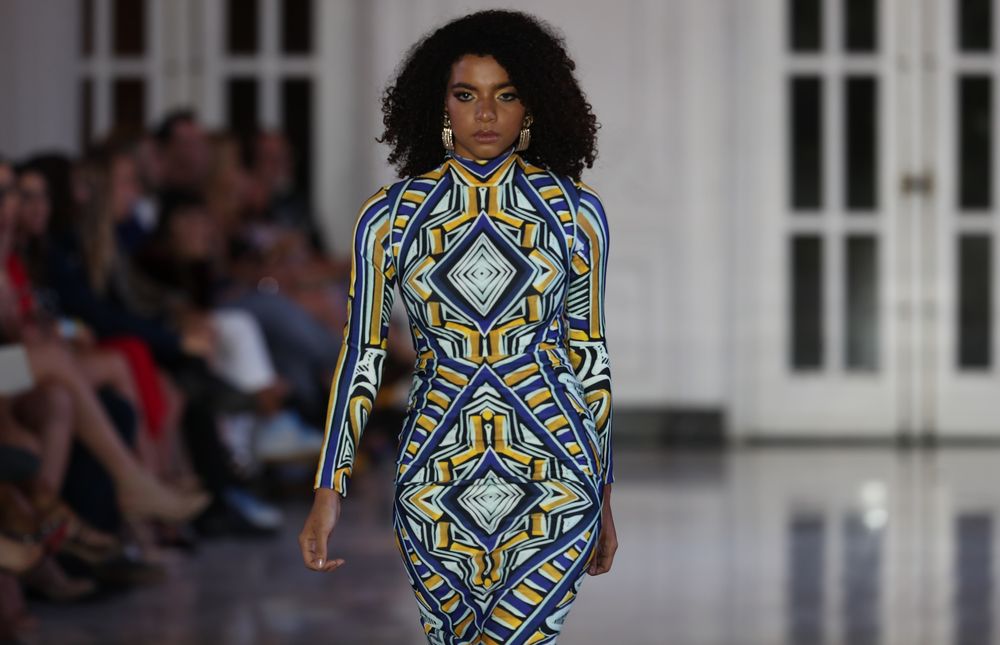 Desfile de Nathalie Kriado. (Foto: David Villafañe)