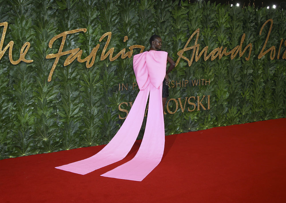La modelo Alek Wek. (Foto: AP)