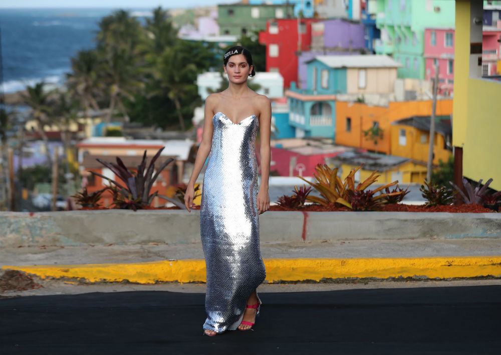 El brillo deslumbró tanto en faldas como en vestidos. (Foto: Juan Luis Martínez)
