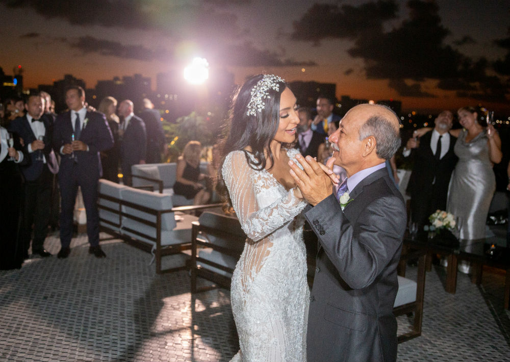 La pareja estuvo rodeada de sus familiares y amigos más cercanos. (Emilio León Photography)
