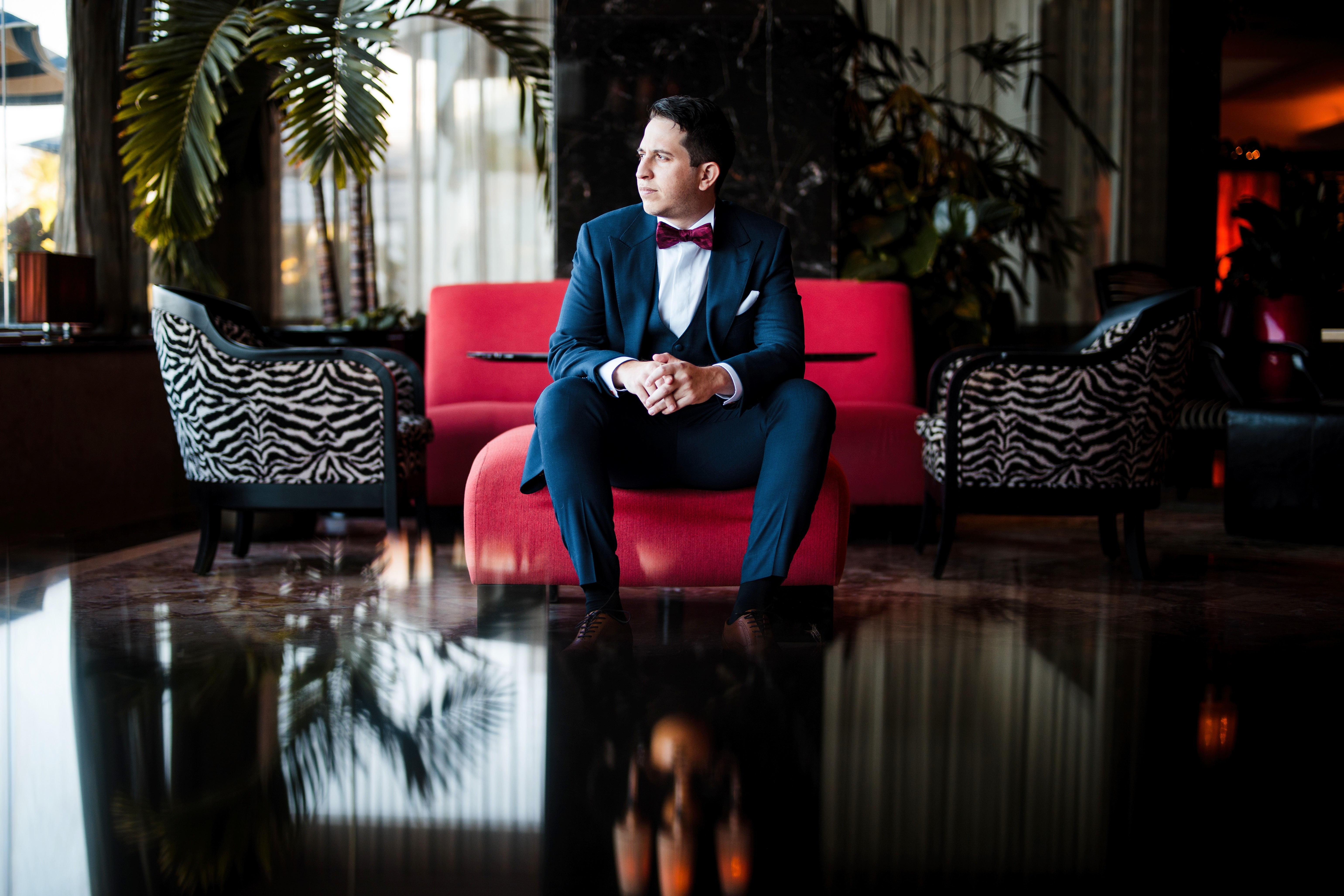 Atuendo del novio: Leonardo Cordero. (Foto: William De La Cruz)