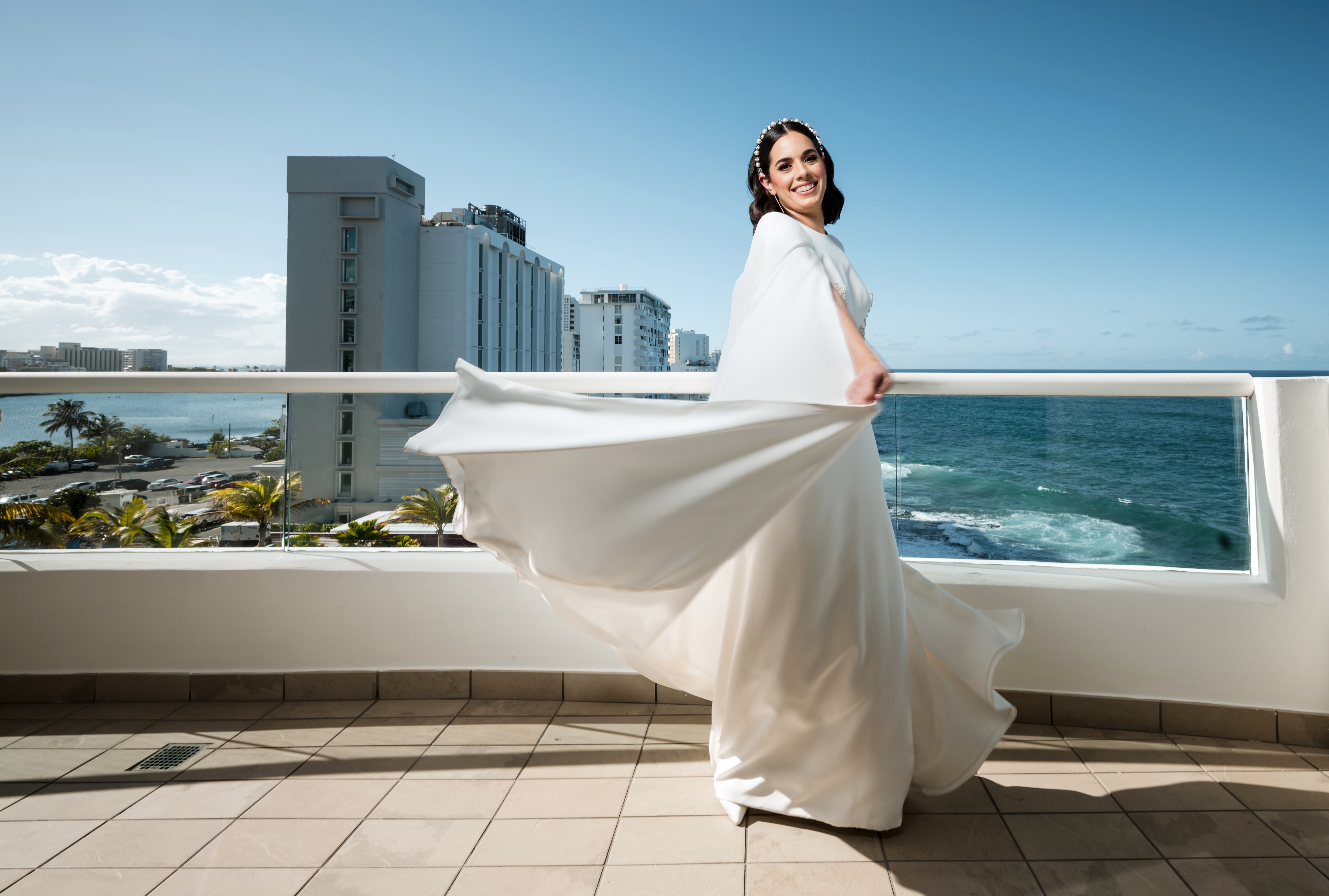 Vestido de la novia: Harry Robles. (Foto: William De La Cruz)