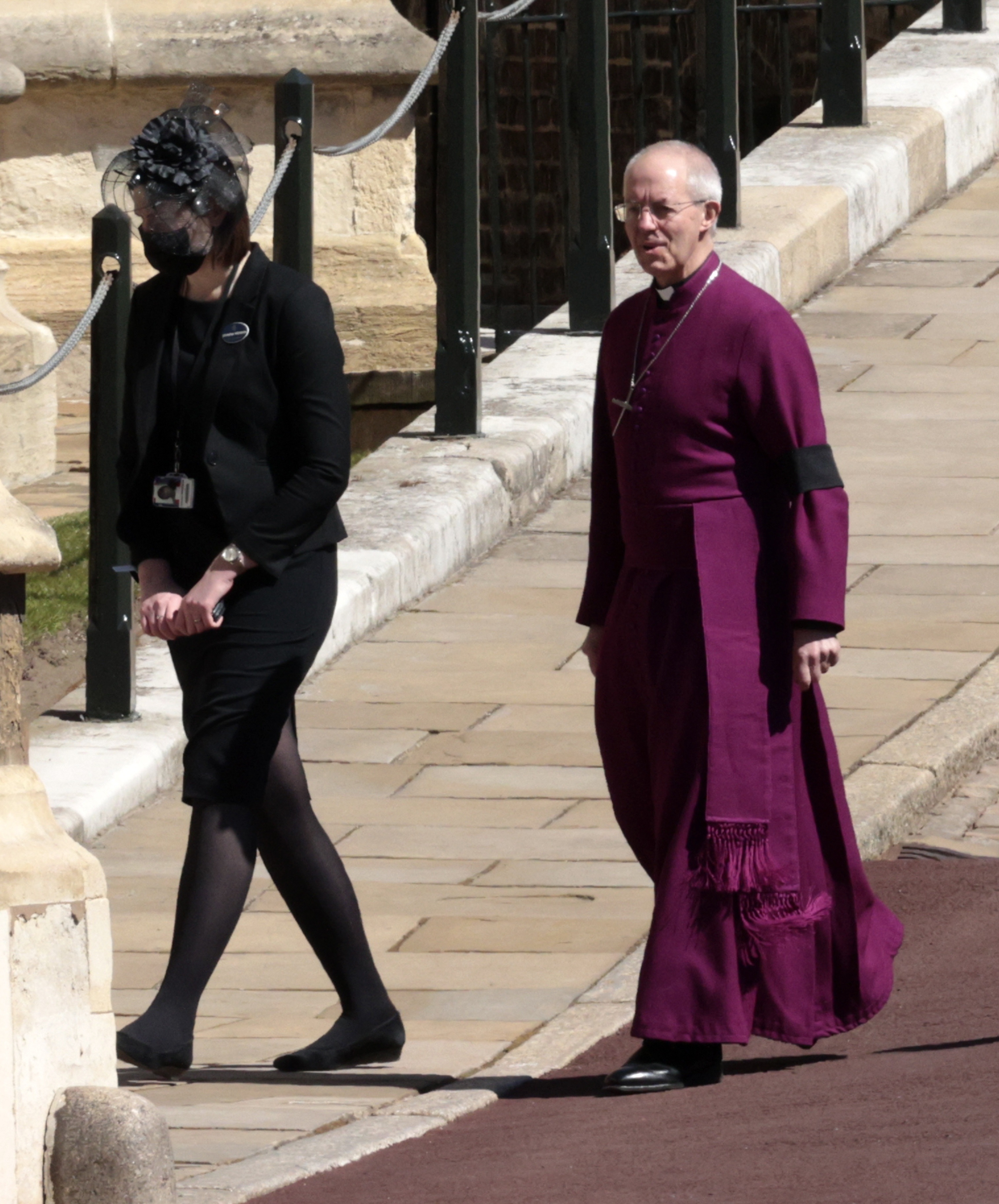 La misa fue oficiada por el arzobispo de Canterbury, Justin Welby. (AP)