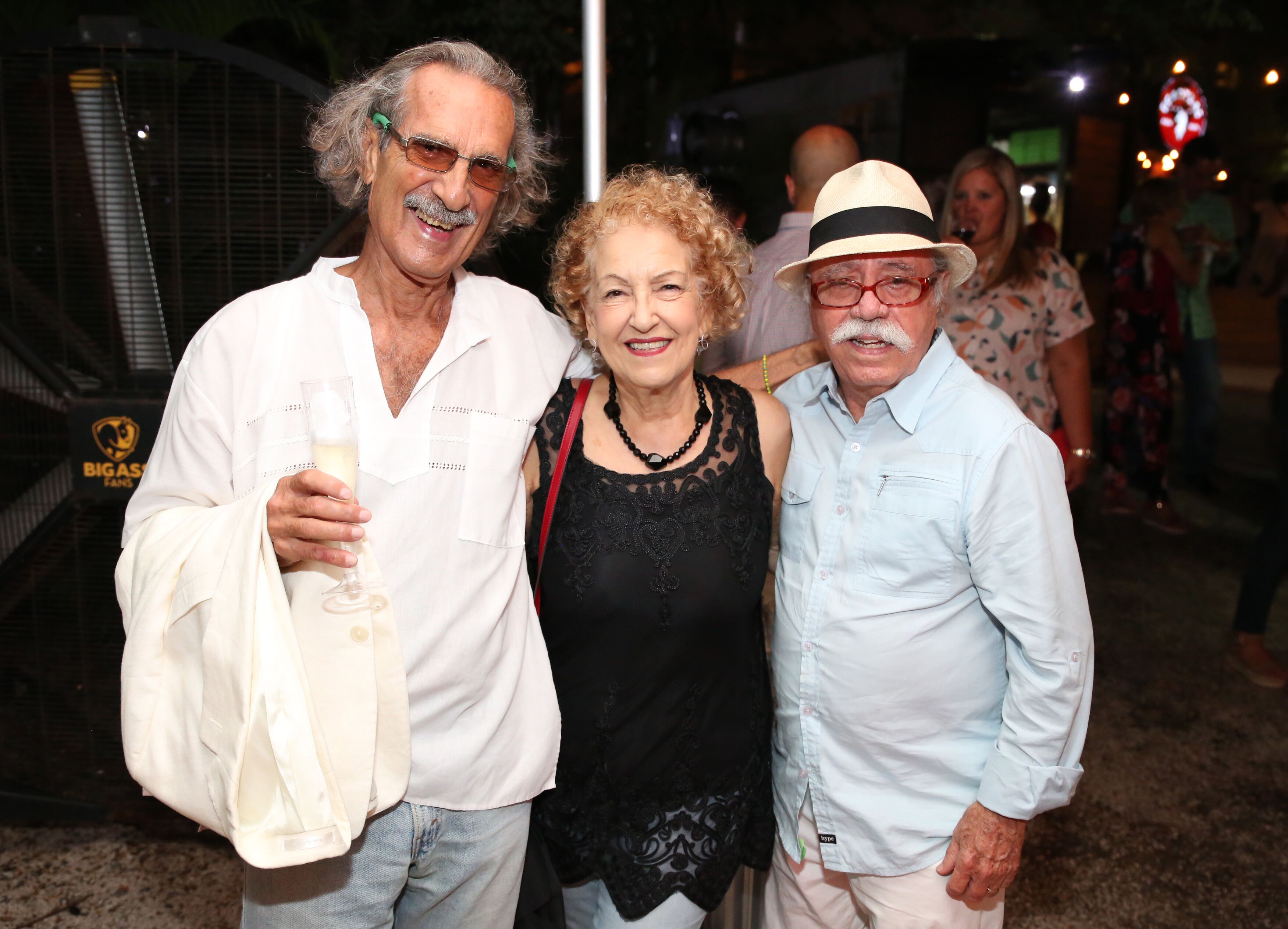 Figuras del cine como Diego de la Texera, Zoraida Sanjurjo y Luis Antonio Rosado se dieron cita en el festival. (Suministrada)
