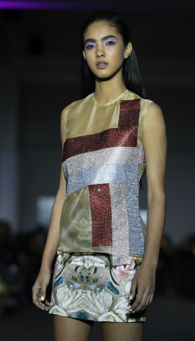 El desfile de Eclíptica en San Juan Moda fue un deleite para los sentidos. (angelluis.garcia@gfrmedia.com)