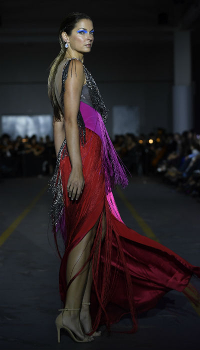 El desfile de Eclíptica en San Juan Moda fue un deleite para los sentidos. (angelluis.garcia@gfrmedia.com)