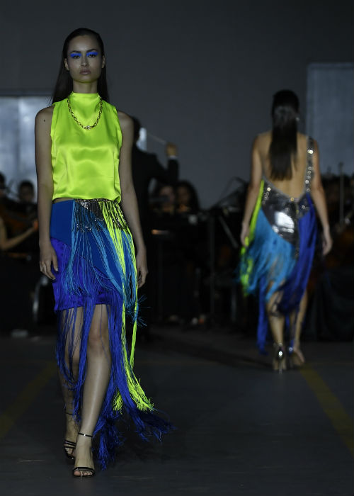 El desfile de Eclíptica en San Juan Moda fue un deleite para los sentidos. (angelluis.garcia@gfrmedia.com)