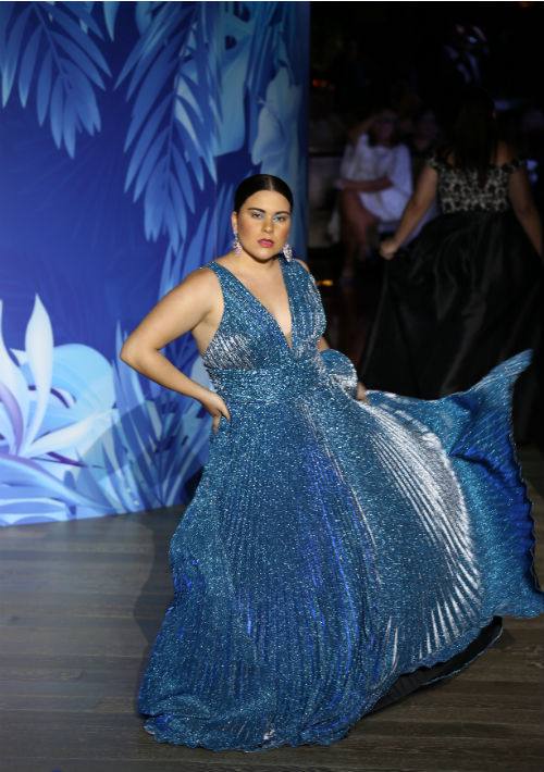La tienda Ellohai fue otra de las marcas que ofreció alternativas para la mujer “plus”. (Foto: Suministrada/Tamara Figueroa)