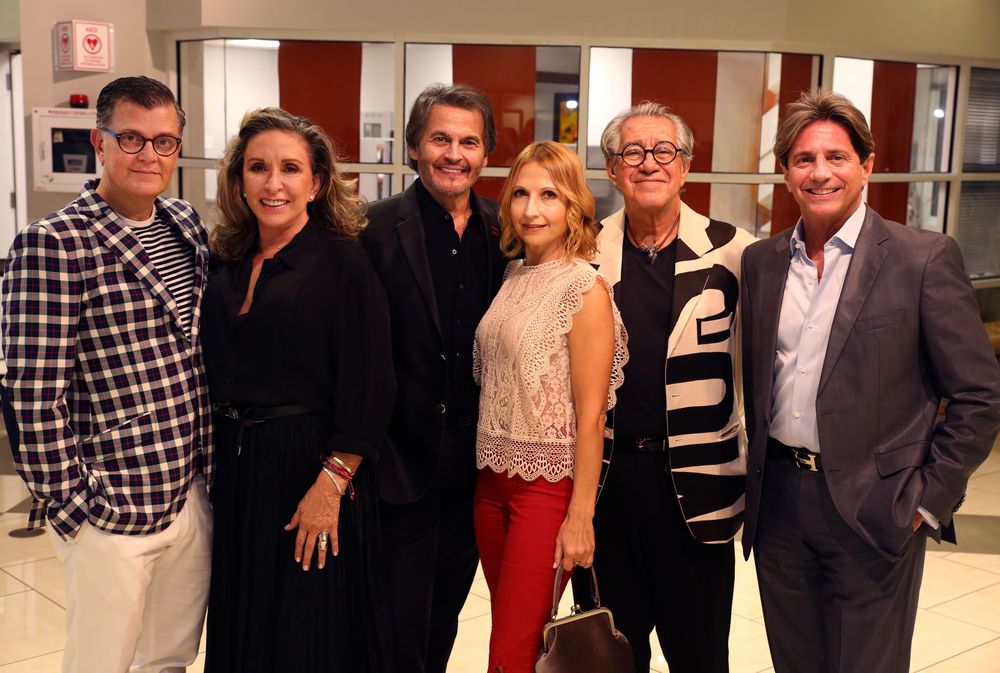 Bernardo Medina, Isabel Figueroa, Peter Cardón, Dana Erman, Jaime Cobas y Jorge Roig. Fotos Jose R. Pérez Centeno.