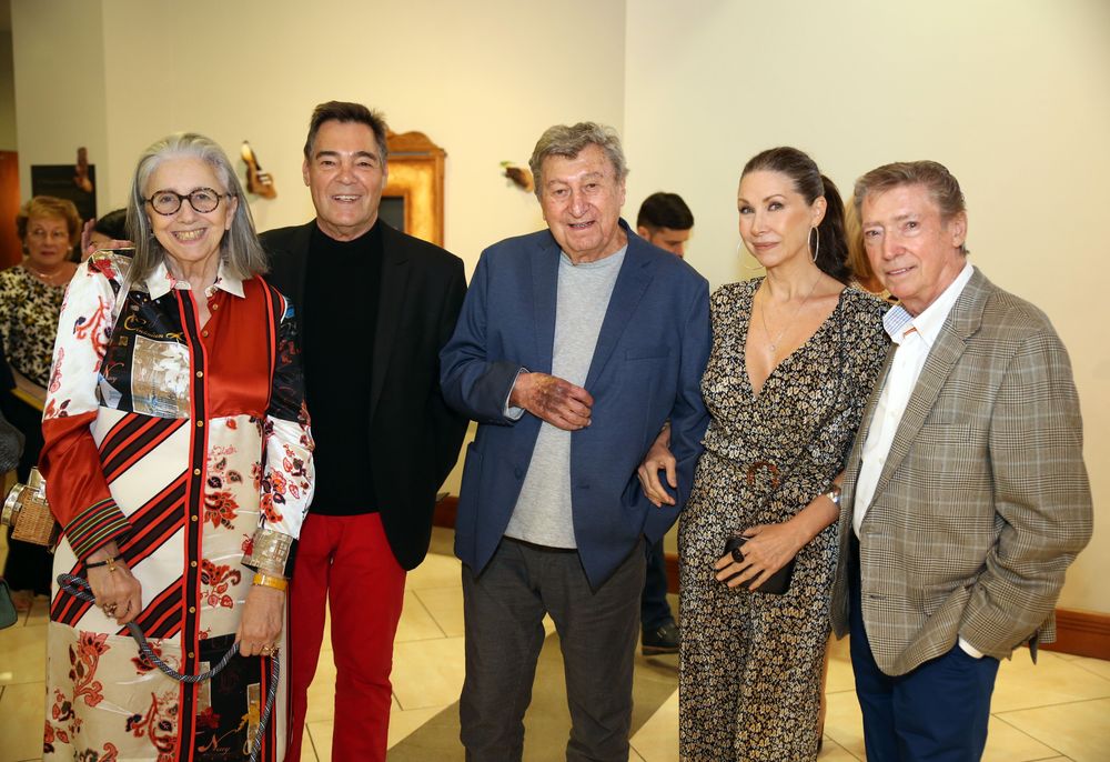 Marie Helene Morrow, Polo McConnie, Jorge Rosselló, Fedra y Fernando López. Fotos José R. Pérez Centeno.