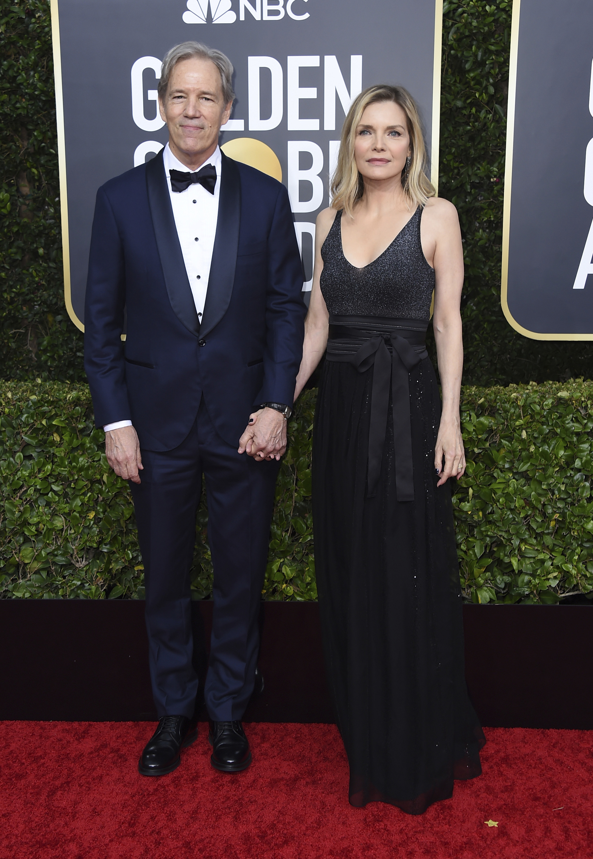 David E. Kelley y Michelle Pfeiffer. (AP)