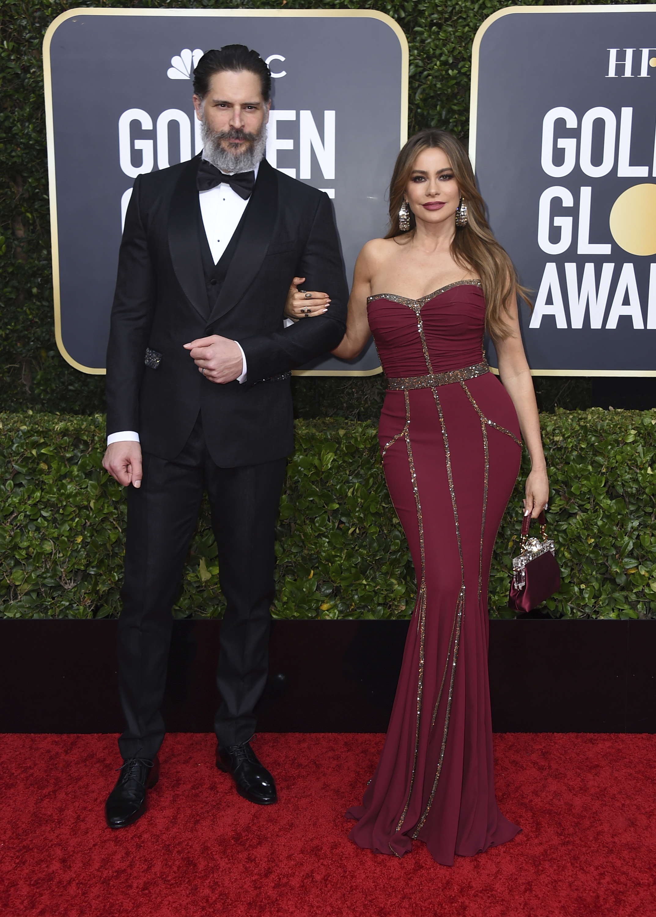 Joe Manganiello y Sofía Vergara. (AP)