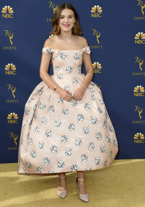 La actriz Millie Bobby Brown de “Stranger Things” de Netflix. (AP)