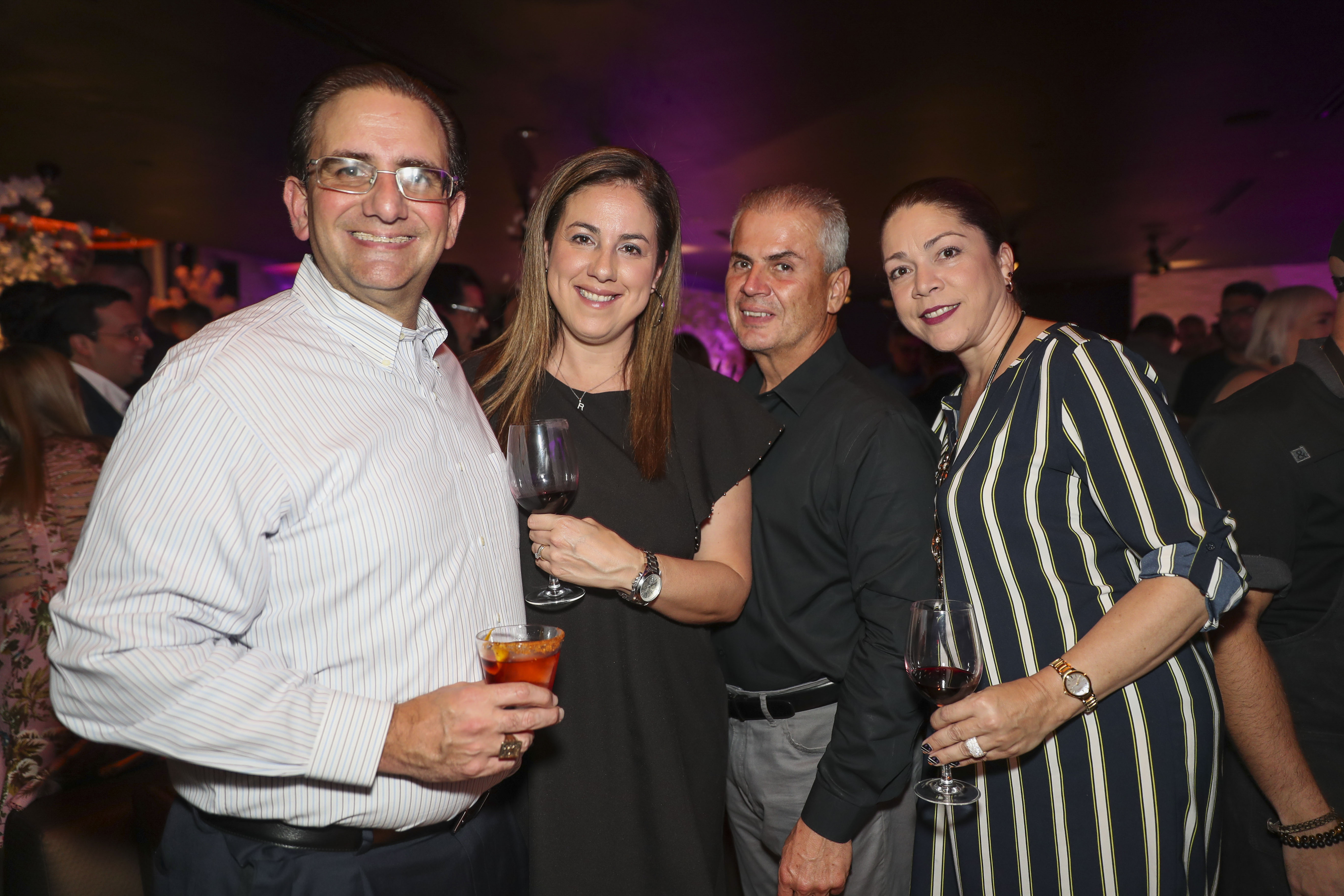 Fernando Oliver, Roxana Meidavilla, Mike Rivera y Millie Ramos. (Suministrada)