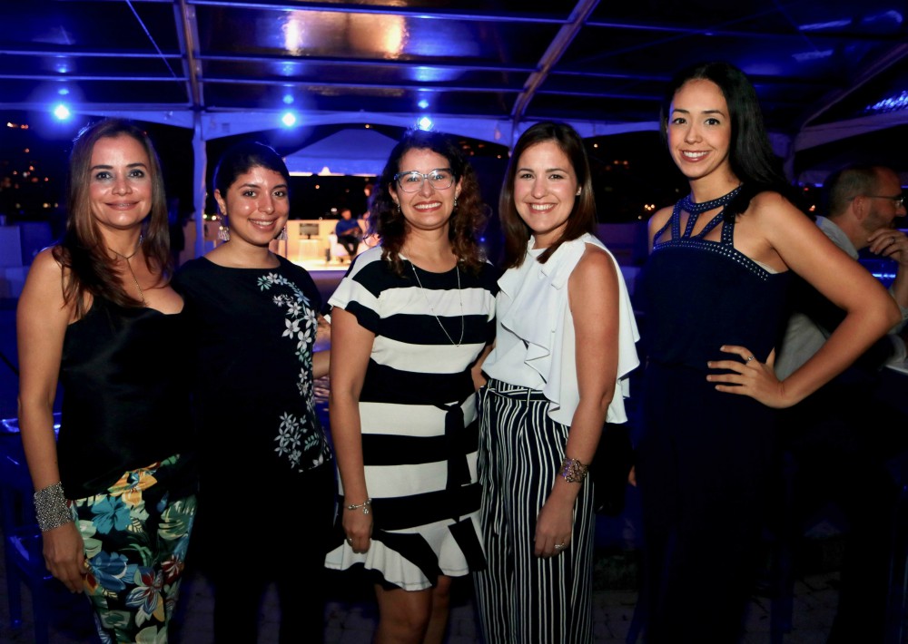 Lorraine Urdaz, Claudia Jaquez, Carmen Torres, Ivette Alvarez y Johanie Santiago. (Foto Suministrada)