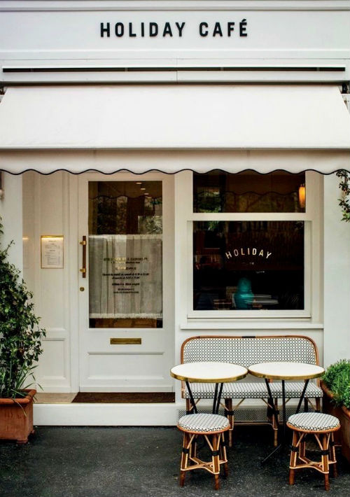 Holiday Café, de los creadores de la revista Holiday, el café que representa el nuevo “cool” parisino. El “in place” de los fashionistas para un exquisito brunch. 192 Avenue de Versailles, París. (Foto: Suministrada)