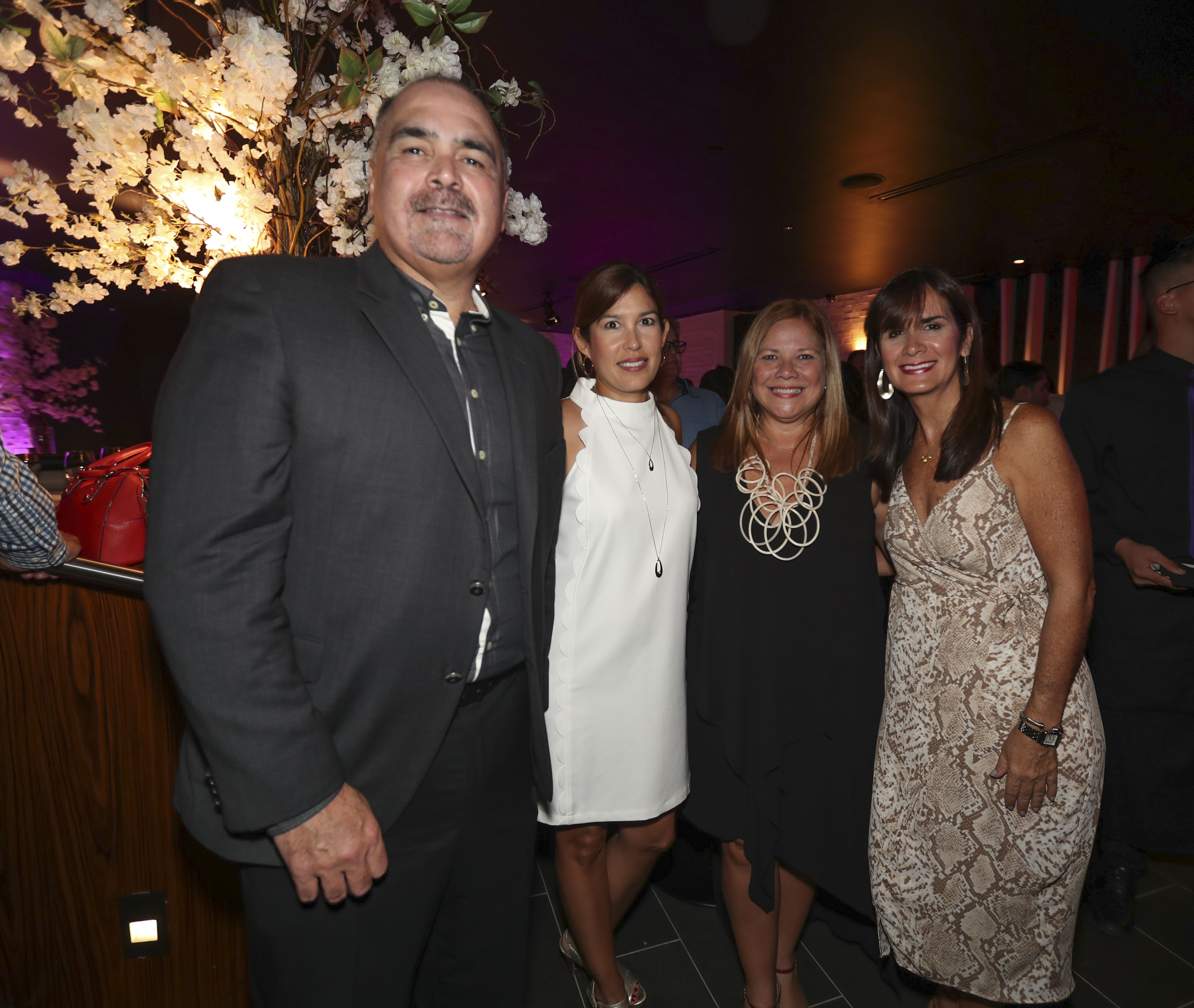 Francisco Oramas, Beatriz Vivas, Nelly Cruz y Mari Tere Cadilla. (Suministrada)