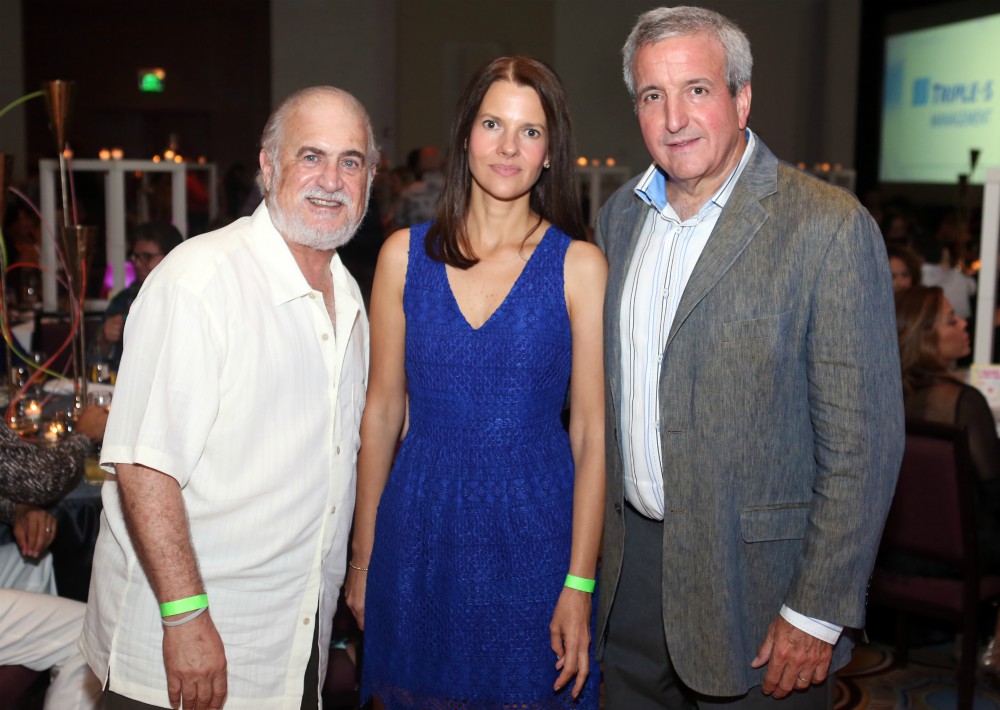 Jerry Rivas, Gabriela y Luis Álvarez. (Foto: José R. Pérez Centeno)
