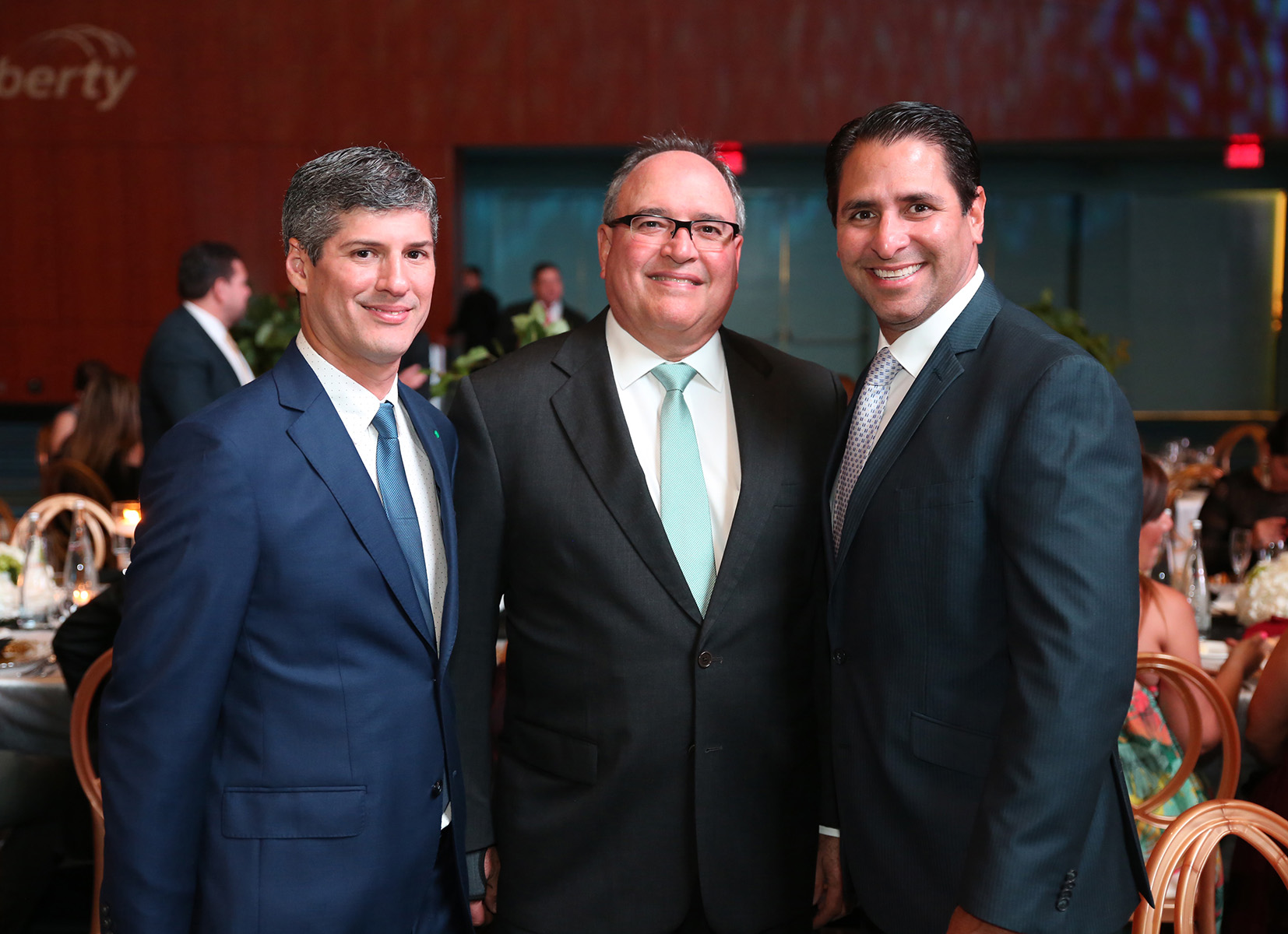 José Canino, Alfredo Soegaard y Raulito De Pedro. (José Rafael Pérez Centeno)